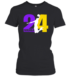 Angel Legend Mamba 24 Basketball Kobe Bryant Women's T-Shirt - kambletee