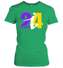 Angel Legend Mamba 24 Basketball Kobe Bryant Women's T-Shirt - kambletee
