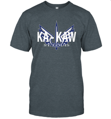 BattleHawks Football Fans St Louis XFL Ka Kaw Men's T-Shirt - kambletee