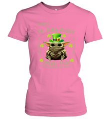 Shorty Mc Baby Yoda Irish Pub Can Ya Handle Yer LickerPatricks Day Women's T-Shirt - kambletee