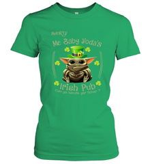 Shorty Mc Baby Yoda Irish Pub Can Ya Handle Yer LickerPatricks Day Women's T-Shirt - kambletee