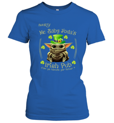 Shorty Mc Baby Yoda Irish Pub Can Ya Handle Yer LickerPatricks Day Women's T-Shirt - kambletee