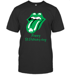 Happy St. Patrick's day Rolling Stones Men's T-Shirt - kambletee