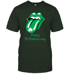 Happy St. Patrick's day Rolling Stones Men's T-Shirt - kambletee