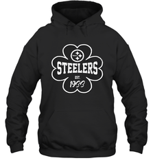 Patrick's Day Shamrock For Pittsburgh Steelers Fans Hoodie - kambletee