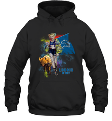 Harley Quinn Detroit Lions Of Prey Hoodie - kambletee