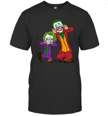 Double Joker Calvin and Hobbes Men's T-Shirt - kambletee