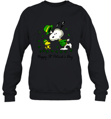 Snoopy and Woodstock Erin go beagle Happy Patricks Day Sweatshirt - kambletee
