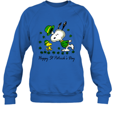 Snoopy and Woodstock Erin go beagle Happy Patricks Day Sweatshirt - kambletee