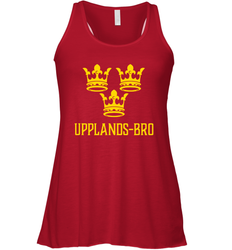 Upplands Bro Sweden Swedish Sverige Racerback Tank - kambletee