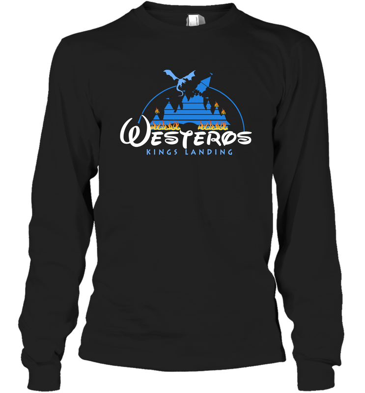 Westeros Kings Landing Long Sleeve T-Shirt - kambletee