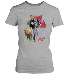 Harley Quinn Houston Texans Of Prey Women's T-Shirt - kambletee