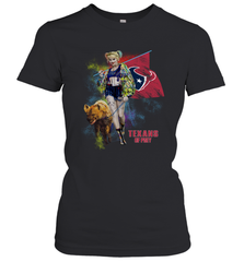Harley Quinn Houston Texans Of Prey Women's T-Shirt - kambletee