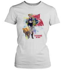 Harley Quinn Houston Texans Of Prey Women's T-Shirt - kambletee