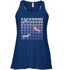 Horse ssss hhhh uuu nnnn Racerback Tank - kambletee