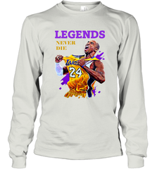 Kobe Bryant Basketball Legends Never Die Long Sleeve T-Shirt - kambletee