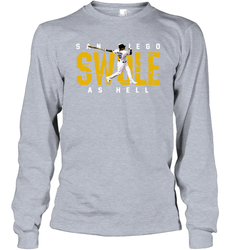 Machado San Diego Safe As Hell Long Sleeve T-Shirt - kambletee