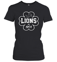 Patrick's Day Shamrock For Detroit Lions Fans Women's T-Shirt - kambletee
