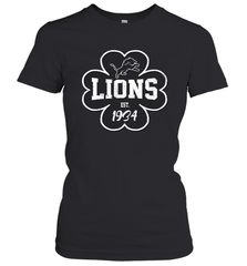Patrick's Day Shamrock For Detroit Lions Fans Women's T-Shirt - kambletee