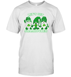 Gnomes let's get shamrocked St. Patrick's day T-Shirt - kambletee