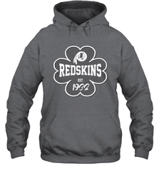 Patrick's Day Shamrock For Washington Redskins Fans Hoodie - kambletee