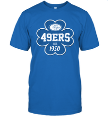 Patrick's Day Shamrock For San Francisco 49ers Fans Men's T-Shirt - kambletee