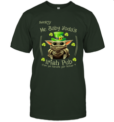 Shorty Mc Baby Yoda Irish Pub Can Ya Handle Yer LickerPatricks Day Men's T-Shirt - kambletee