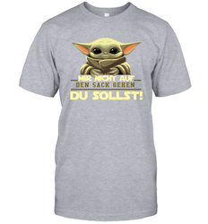 Baby Yoda Mir Nicht Auf Den Sack Gehen Du Sollst Men's T-Shirt - kambletee