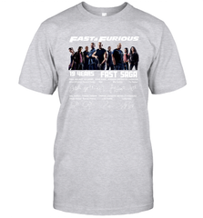 Fast and Furious 19 years Fast Saga signature Men's T-Shirt - kambletee
