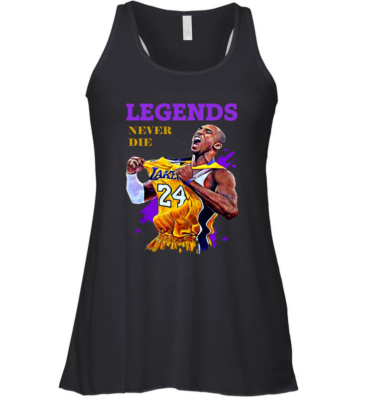 Kobe Bryant Basketball Legends Never Die Racerback Tank - kambletee