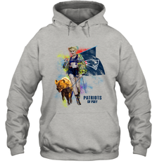 Harley Quinn New England Patriots Of Prey Hoodie - kambletee