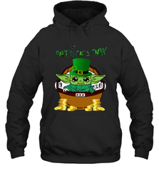 Baby Yoda The Mandalorian Happy St Patrick's Day Hoodie - kambletee