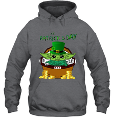 Baby Yoda The Mandalorian Happy St Patrick's Day Hoodie - kambletee