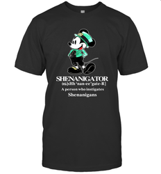 Mickey St Patricks day Shenanigator define Men's T-Shirt - kambletee