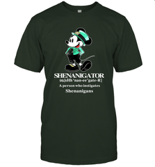 Mickey St Patricks day Shenanigator define Men's T-Shirt - kambletee