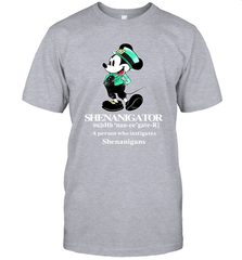 Mickey St Patricks day Shenanigator define Men's T-Shirt - kambletee