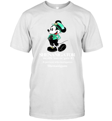 Mickey St Patricks day Shenanigator define Men's T-Shirt - kambletee