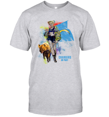Harley Quinn Los Angeles Chargers Of Prey Men's T-Shirt - kambletee