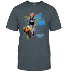 Harley Quinn Los Angeles Chargers Of Prey Men's T-Shirt - kambletee