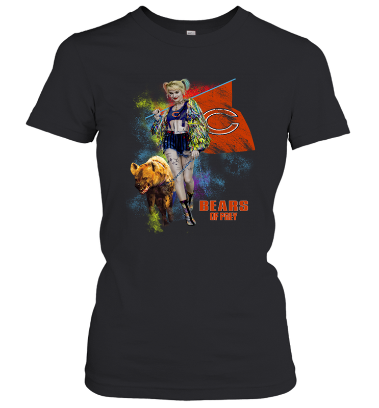 Harley Quinn Chicago Bears Of Prey Women's T-Shirt - kambletee
