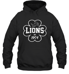 Patrick's Day Shamrock For Detroit Lions Fans Hoodie - kambletee