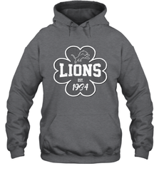 Patrick's Day Shamrock For Detroit Lions Fans Hoodie - kambletee