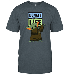 Baby Yoda Dabbing Donate Life T-Shirt - kambletee