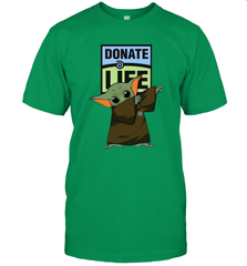 Baby Yoda Dabbing Donate Life T-Shirt - kambletee