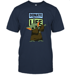 Baby Yoda Dabbing Donate Life T-Shirt - kambletee