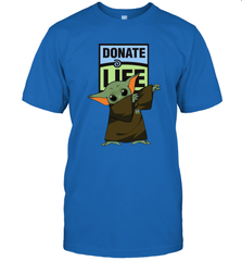 Baby Yoda Dabbing Donate Life T-Shirt - kambletee