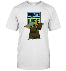 Baby Yoda Dabbing Donate Life T-Shirt - kambletee
