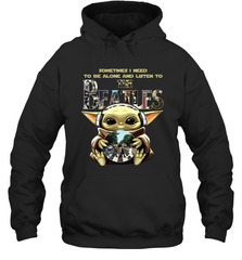Baby Yoda I Need To Be Alone And Listen To The Beatles Hoodie - kambletee