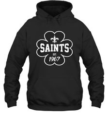 Patrick's Day Shamrock For New Orleans Saints Fans Hoodie - kambletee