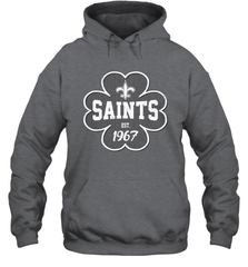 Patrick's Day Shamrock For New Orleans Saints Fans Hoodie - kambletee